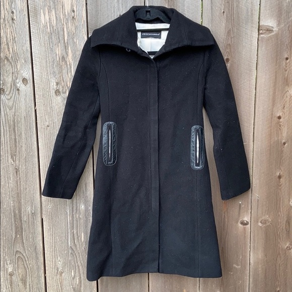 Propaganda Jackets & Blazers - Propaganda Wool & Cashmere Coat